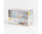 Refined Gifts Champagne Coupe Coloured Pack of 4