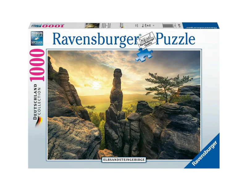 Ravensburger - Monolith Elbe Sandstone Mountains Puzzle 1000