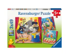 Ravensburger - Animals On Stage Puzzles 3 x 49 Piece