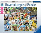 Ravensburger - A Travelers Animal Journal Puzzle 1000 Piece