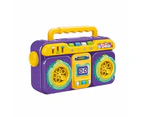 Vibe Geeks Battery Operated Radio Type Bubble Making Machine - Yellow