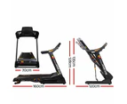 Everfit Treadmill Electric Auto Incline Home Gym Fitness Excercise Machine 480mm