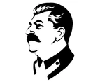 Joseph Stalin Soviet Union Russian Socialist Ladies Women Grey T Shirt Tee Top