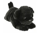 Bocchetta Plush Toys Puddles Black Pug Puppy Dog
