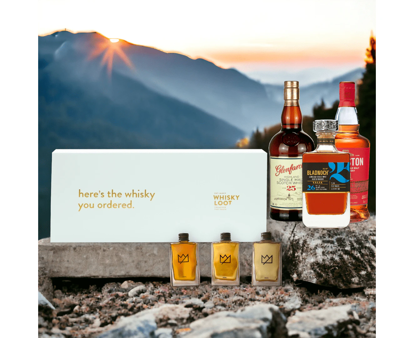 VIP Scottish Single Malt Whisky Tasting Pack