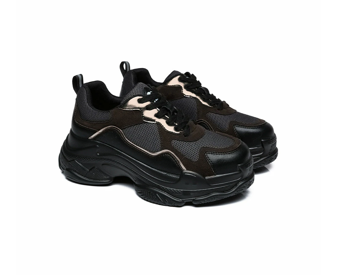 EVERAU(R) Women Chunky Sneakers Como - Black