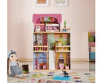 ALL 4 KIDS Angelina Open Style Dollhouse with Furniture