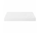 vidaXL Floating Wall Shelves 2 pcs High Gloss White 40x23x3.8 cm MDF