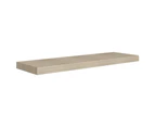 vidaXL Floating Wall Shelves 2 pcs Oak 80x23.5x3.8 cm MDF