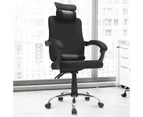 Ufurniture Mesh Office Chair 135° Home Ergonomic Desk Chair Breathable Mesh Black