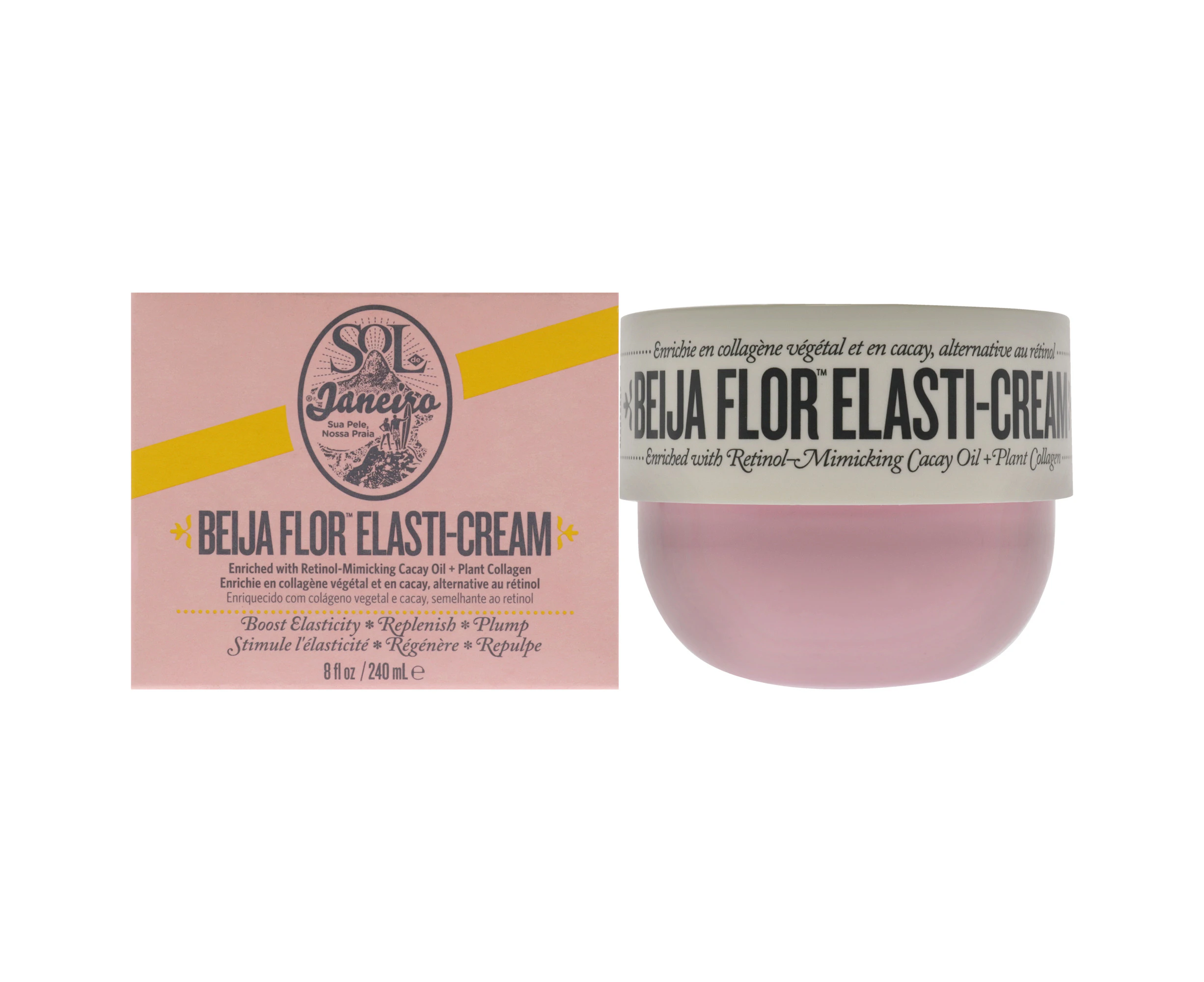 Beija Flor Elasti-Cream by Sol de Janeiro for Unisex - 8 oz Cream Variant Size Value 8 oz