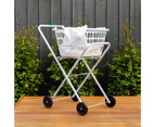 Hills Classic Folding Collapsible Lightweight Durable Clothing Laundry Trolley