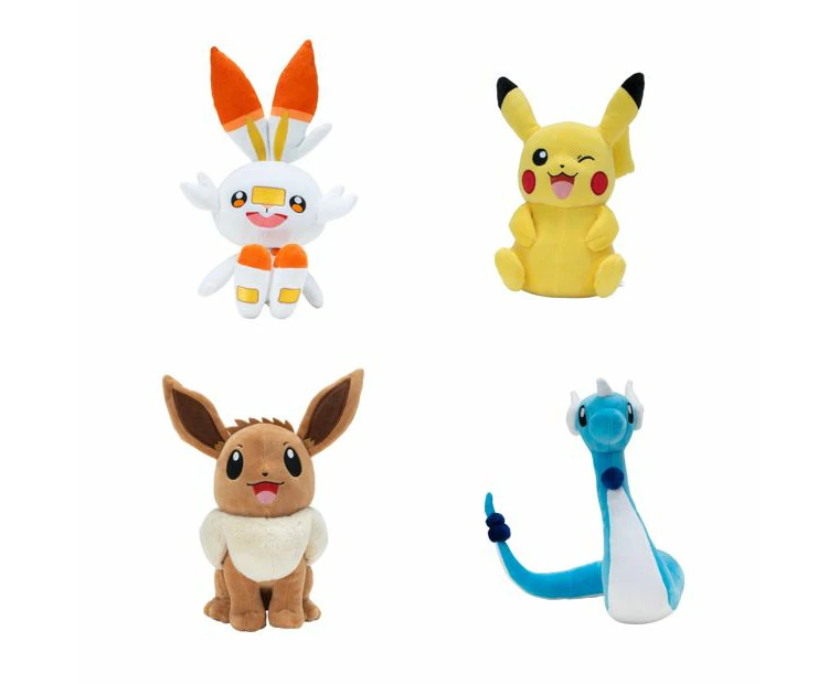 Pokemon Plush Assortment 12 Inches (6 In The Assortment)