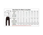 Men's Cycling Clothing Sets Long Sleeve Cycling Jersey Cycling Bib Pants - Black + White
