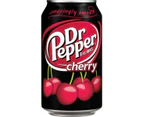 12 Pack, Usa Cans 355ml Dr Pepper Cherry 12pk