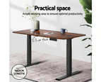 Artiss Standing Desk Top Rustic Brown 140CM