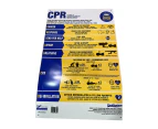 Swimming Pool Safety Sign 2024 updated DRSABCD PVC - Aussie Gold CPR Pool Sign