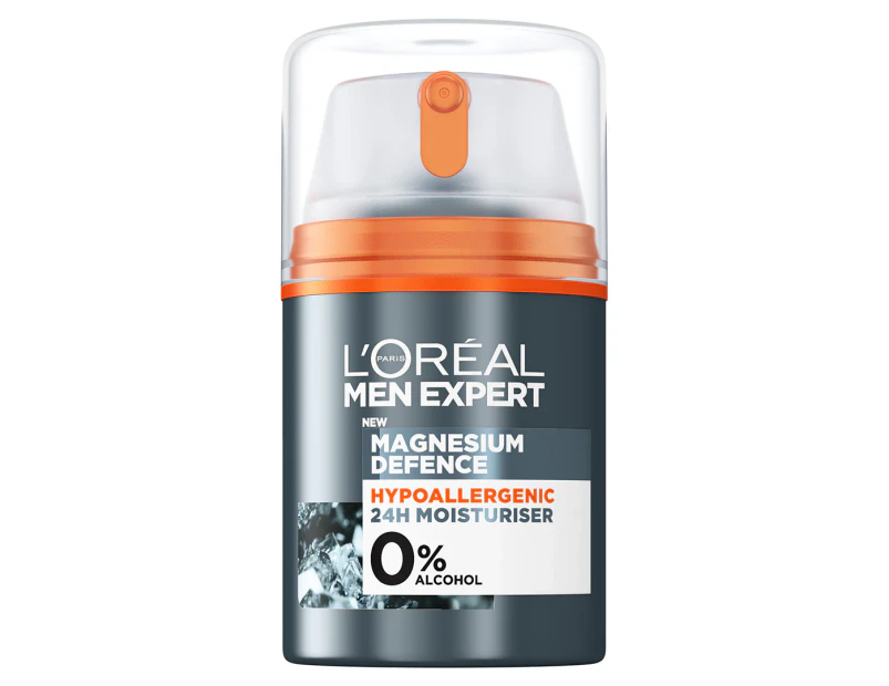 L'Oréal Paris Men Expert Magnesium Defence Hypoallergenic Moisturiser 50mL