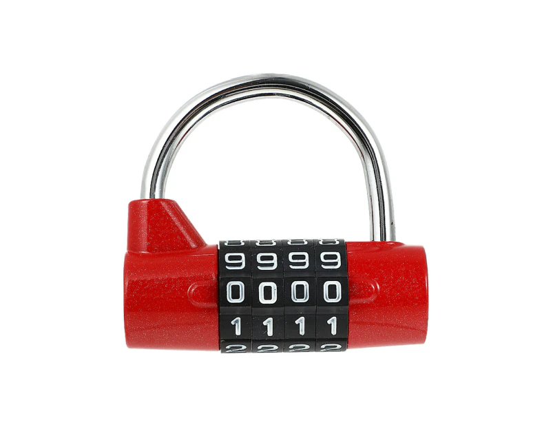 Safety Combination Padlock 4 Digit Combination Lock School Combination Padlock