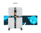 2PCS Luggage Strap Utility Strap Suitcase Packing Fixed Belt Suitcase Belt