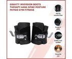 Gravity Inversion Boots Therapy Hang Spine Posture Physio Gym Fitness
