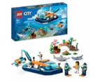 LEGO City Explorer Diving Boat (60377)