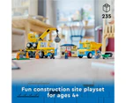 LEGO City Construction Trucks and Wrecking Ball Crane (60391)