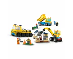 LEGO City Construction Trucks and Wrecking Ball Crane (60391)