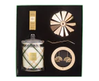 Glasshouse Fragrance Kyoto In Bloom 380g Scented Candle & Carousel Gift Set