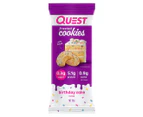 8 x Quest Frosted Cookies Birthday Cake 50g