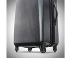 American Tourister Moonlight Expandable Hardside Luggage 3 piece Set (21/24/28 inches) - Charcoal/Dark Grey