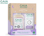 2pc Gaia Natural Baby 250ml Sleep Time Bath/ 250ml Bubble Bath Soap Free Wash