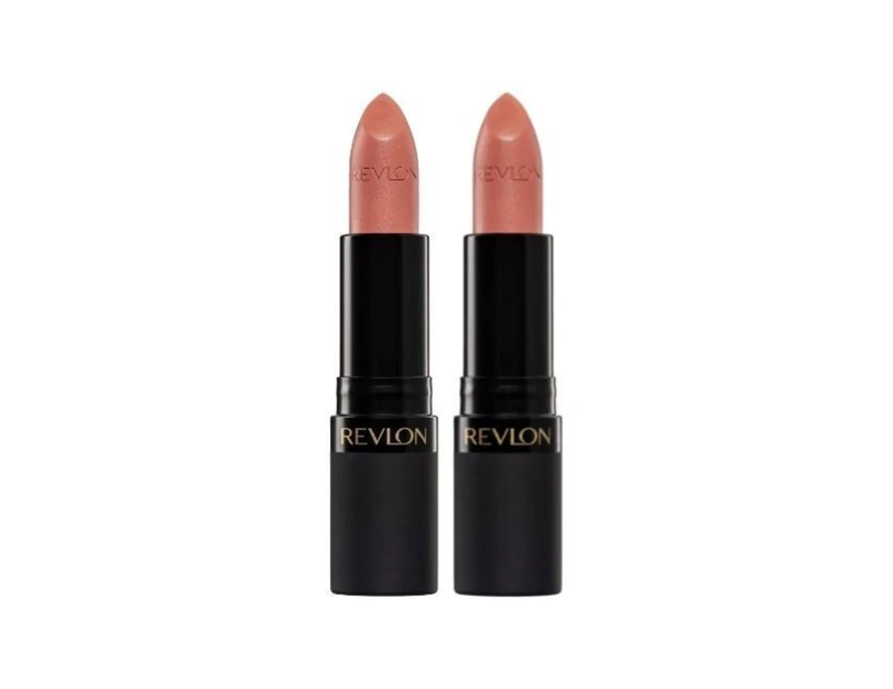 2 x Revlon Super Lustrous Lipstick The Luscious Mattes 4.2g - 001 If I Want To