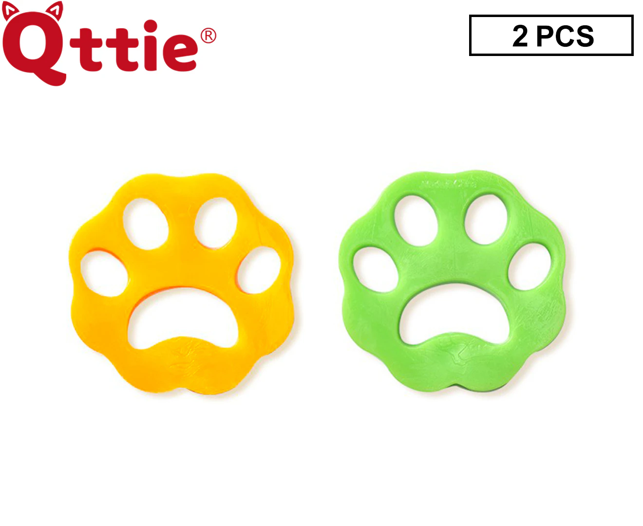 Qttie 2PCS Pet Hair Remover Cat Fur Dog Hair Lint Catcher from Laundry Washing Machine Flower