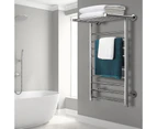 Devanti Electric Heated Towel Rail Warmer Heater Rails Rack Wall Mounted 14 Bar