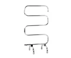 Devanti Electric Heated Towel Rail Rack 5 Bars Freestanding Clothes Dry Warmer