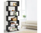 Artiss Bookshelf 6 Tiers - RIVA Black