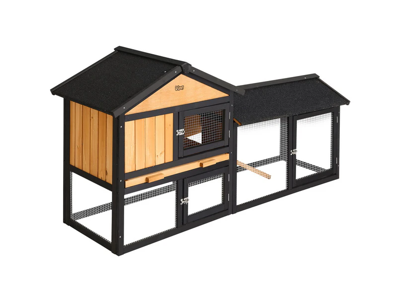 Extra large sales outdoor rabbit hutch