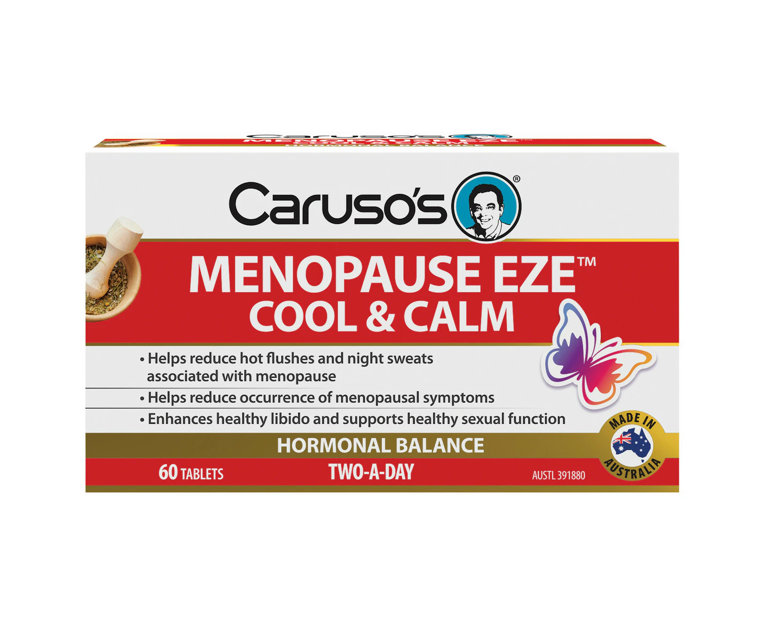 Caruso's Menopause EZE(TM) Cool & Calm 60 Tablets