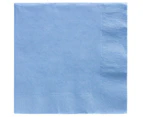 Pastel Blue Party Supplies - Lunch Napkins x 20 Pack