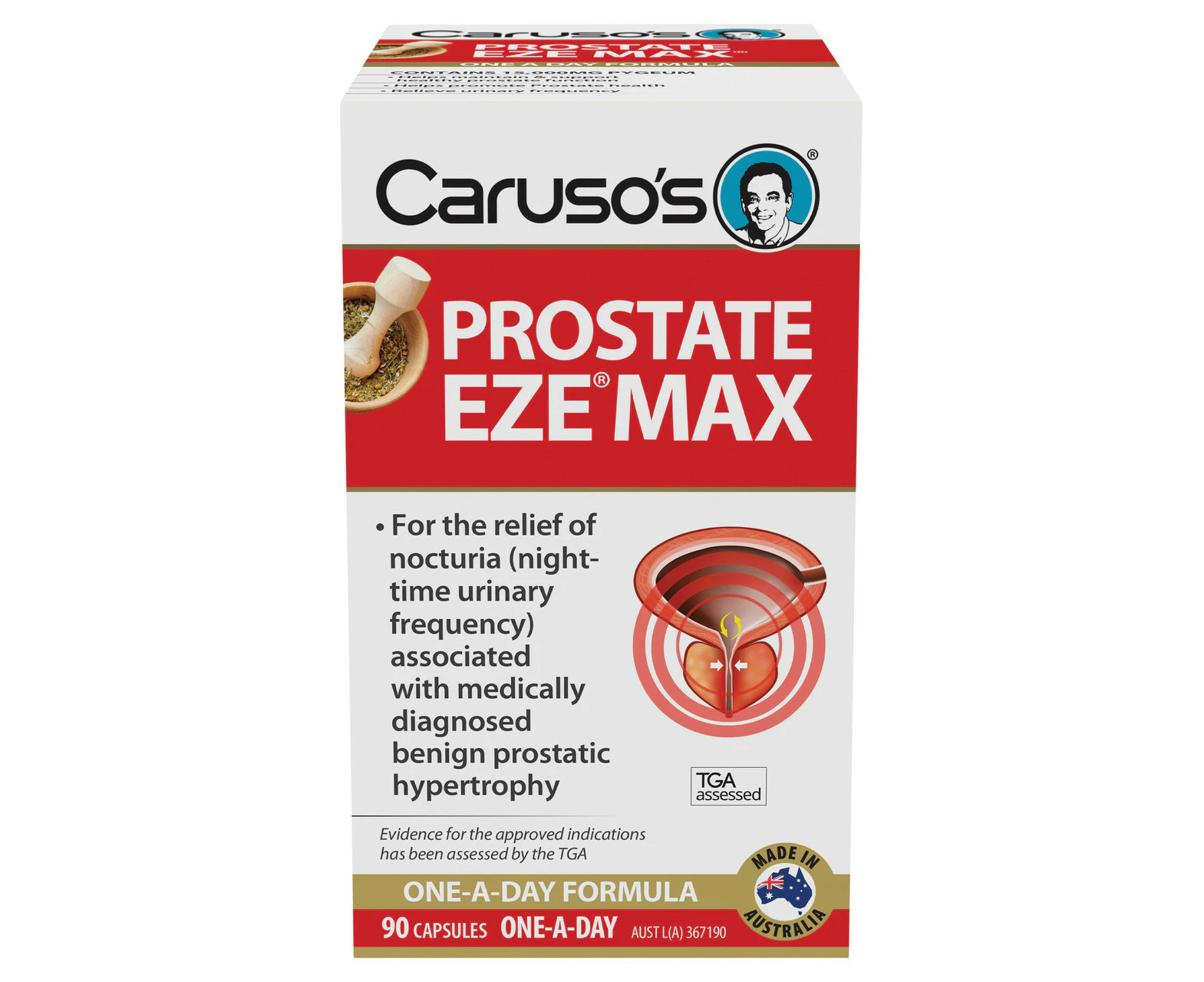 Carusos Natural Health Prostate Eze Max 90 Capsules