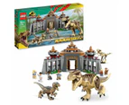 LEGO® Jurassic Park Visitor Centre: T. rex & Raptor Attack 76961 - Multi