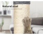 Pawz Cat Tree Scratching Post Scratcher Tower Condo House Furniture Grey 210cm - Grey