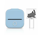 Vibe Geeks USB Rechargeable Inkless Pocket Instant Thermal Printer - Blue