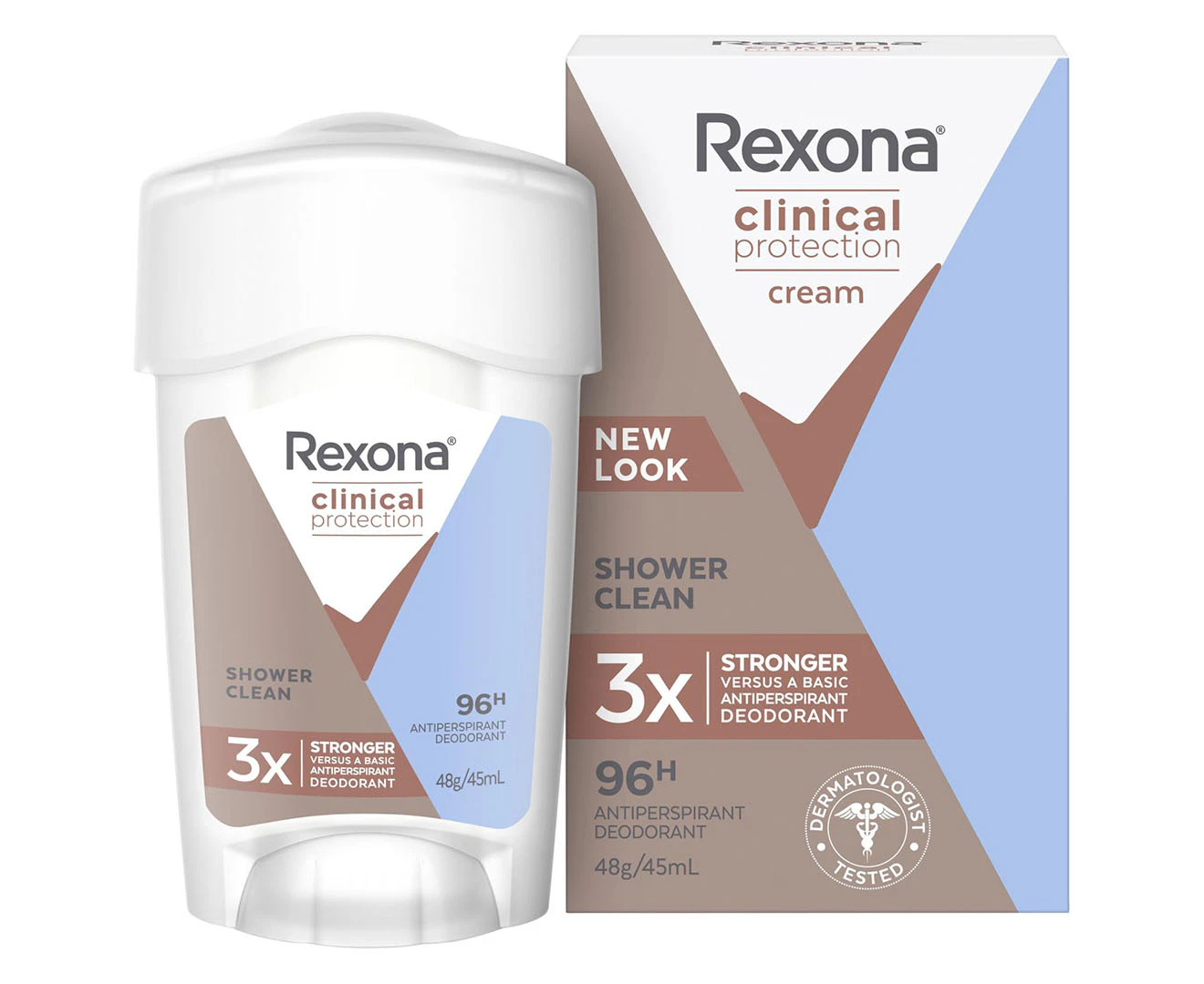 Rexona Antiperspirant Clinical Women Shower Clean 45mL