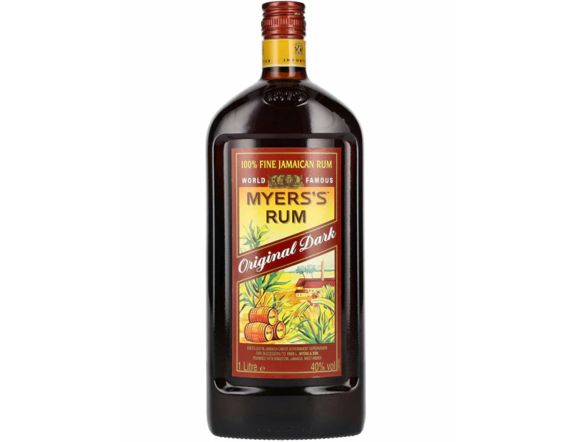 Myers's Original Dark Jamaican Rum 1l