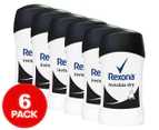 6 x Rexona Women Antiperspirant Stick Invisible Dry 42g