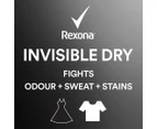 6 x Rexona Women Antiperspirant Stick Invisible Dry 42g