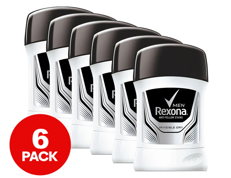 Rexona Men Deodorant Stick Invisible Dry 52g