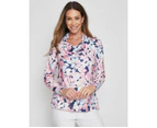 Millers Long Sleeve Printed Brushed Cowl Neck - Womens - Dusty Floral